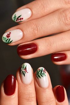 Gift Nails, Nails 2025, Christmas Gel, Trending Nails, Ring Ceremony, Nails Christmas