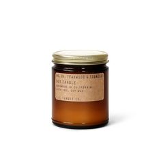 a candle with a label on it that says,'the campa special by candle company