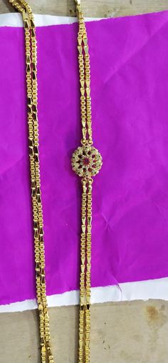 Tali Chain Designs Gold, Thali Chain Designs Gold Latest, Kids Gold Jewelry, Gold Temple Jewellery, Gold Bridal Jewellery Sets