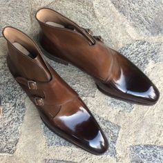 Monk Strap Shoes Men, Strap Boots, Men Boot, Quality Leather Boots, Double Monk Strap, Gentleman Shoes, Custom Design Shoes, Custom Made Shoes, Mens Ankle Boots