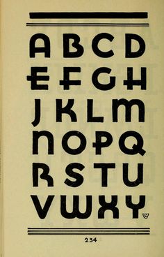 the alphabet is black and white with letters on it