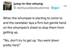 a text message that reads jump - in - the - hump don't you be doing it