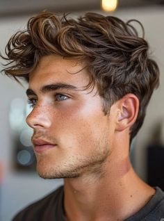 Short Haircuts For Boys, Mid Length Curly Hairstyles, Crew Cut Haircut, Haircuts For Boys, Popular Short Haircuts, Donating Hair, Mens Haircuts Short Hair