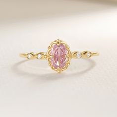 We combined Oval Rose Quartz Diamond Engagement Ring with premium Custom Birthstone Moissanite Wedding Ring and created Luxury 10K 14K 18K Cz Pink Gemstone Ring for bride! This 14K rose quartz ring can be customize with her gemstone depend on her birth month! We can create oval engagement ring for your engagement night ceremony.  This rose quartz diamond ring will be best gift for your wife or girl friend as well! This 10K pink person ring is great she said yes ring with Stunning and Dainty Birth Stone. This gifted-rose quartz ring will be will be either special night shower ring!  Pink gemstone ring can be switched with her birth month stone as a Birth Month Ring. This Dainty and delicate pinkie moissanite ring for her has symbolizing your everlasting love & serves as a perfect pinky love Night Ceremony, Pink Person, Rose Quartz Engagement Ring, Birth Month Stones, Rose Quartz Ring Engagement, Pink Gemstone Ring, Ring Bride, Engagement Ring Custom, Shower Rings