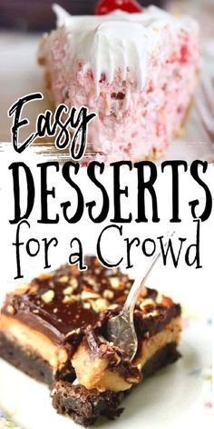 easy desserts for a crowd