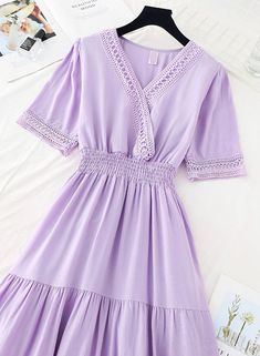 Women's dress A line v neck lace dress Fabric: blended Color: purple, yellow, red, white, black Size(cm): S, M, L, XL S length 113cm bust 88cm M length 114cm bust 92cm L length 115cm bust 96cm XL length 116cm bust 100cm Purple Yellow Orange, Neck Lace, Slim Waist, Orange White, Yellow Orange, Dress Fabric, Color Purple, A Line Dress, Lace Dress