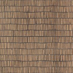 a close up view of the top of a bamboo mat with vertical lines on it