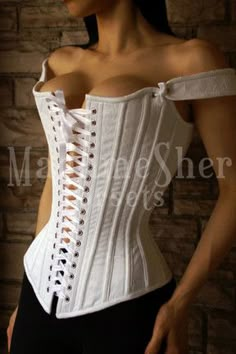 Corset Training, Corset Costumes, Lace Tights, White Corset