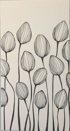 Modern Pencil Art, Line Art Drawings Aesthetic Wallpaper, Line Art Drawings Flowers Simple, Pen Patterns Doodles, Black Line Drawing Simple, Flower Pattern Drawing Simple, Linoleum Art Ideas, Simple Illustration Art Doodles, Floral Line Art Pattern