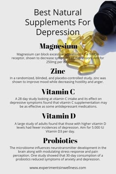 Best Supplements, Improve Mood, Natural Supplements, Sciatica, Vitamin D