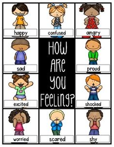 an image of feelings cards with the words how are you feeling?