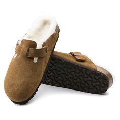 Boston Shearling Birkenstock, Boston Shearling, Birkenstock Boston Shearling, Birkenstock Women, Open Fire, Boston Clog, Birkenstock Boston, Platform Slippers, Birkenstock Boston Clog