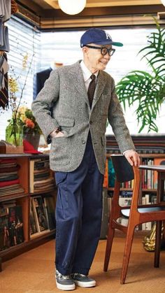 Stylish Old Men, Americana Mens Fashion, Classic Menswear Vintage, Japanese Winter Outfits Men, English Mens Fashion, Japanese Ivy Style, Japanese Americana Fashion Men, Mens Christmas Outfit Casual