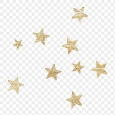 gold stars on a white background with no background, hd png downloads for free