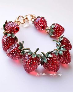 Strawberry Summer, Magical Jewelry, Funky Jewelry, Fancy Jewelry, Girly Jewelry, Dream Jewelry, Pretty Jewellery, Things To Buy