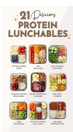 Healthy Lunch For Adults, Snacks Meal Prep Ideas, Food For Work Lunch Meal Prep, Good Protein Lunch Ideas, Bento Lunches For Adults, Healthy Lunches For Picky Eaters Adults, Protein Snack Boxes For Adults, Protein Bento Box Lunch For Adults, High Protein Lunches For School