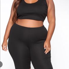 Brand New- Still In Plastic With Tag Attached Size 3x Casual Black Micro-elastic Biker Shorts, Black Mid-thigh Biker Shorts With Elastic Waistband, Black Moisture-wicking Nylon Biker Shorts, Tie Dye Matching Set, Fashion Nova Biker Shorts, Seamless Micro-elastic Biker Shorts, Biker Short Set, Fashion Nova Shorts, Black Biker Shorts