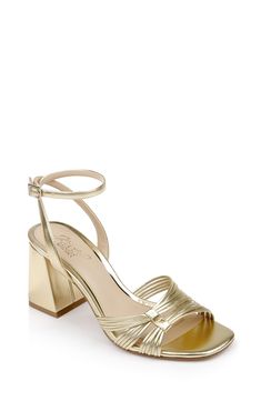 PRICES MAY VARY. Michelle Metallic Strappy Block Heels Gold Heels Wedding, Hoco Heels, Bridesmaid Dress Shoes, Gold Block Heels, Jewel Badgley Mischka, Diamond Fashion Jewelry, Flat Booties, Strappy Block Heels, Night Style