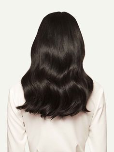 A shade that’s just shy of Jet Black, warm brown undertones come together to create depth and complexity. Excerpt Length: 12" inches video Luxy Hair Halo Heavenly hair in an instant Watch The Video https://vimeo.com/355114149/f21addc149 faq how-do-halo-hair-extensions-work how-do-i-apply-halo-extensions what-lengths-do-you-offer how-do-i-choose-the-right-color-of-black-extensions are-the-halo-extensions-one-size-fits-all-or-are-there-different-sizes is-it-possible-for-the-halo-extensions-to-slip Alabaster Ethereal, 16 Inch Hair Extensions, Below Shoulder Length Hair, 16 Inch Hair, Hair Halo, Hair Levels, Luxy Hair Extensions, Seamless Hair Extensions, Luxy Hair