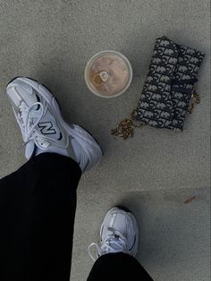 new balance, new balance 530, dior, dior bag, coffee, iced coffee, aesthetic, details, sneaker, ig aesthetic Iced Coffee, Dior Bag, New Balance, Sneakers Fashion, Dior, Sneakers