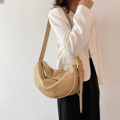 NEW STYLE Crossbody Bags for Women Large Capacity Luxury Handbags Solid Soft Shoulder Bags Female Casual Travel Hobos Bag Vintage Sac New (Width)38cm * (Height)18cm * (Thickness)9cm Brand Handbags, Hobo Crossbody Bag, Luxury Crossbody, Shoulder Messenger Bag, Womens Crossbody Bag, Small Shoulder Bag, Branded Handbags, Luxury Women, Casual Bags