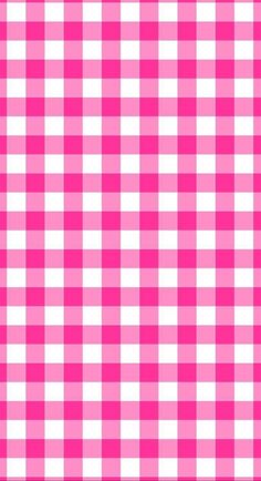 a pink and white checkered fabric pattern