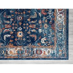 Fabric Wall Decor, Shaped Rug, Affordable Rugs, Southwestern Area Rugs, Rug Direct, Border Pattern, Rust Color, Power Loom, Home Rugs