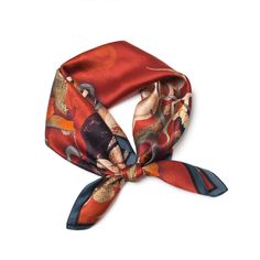 PRICES MAY VARY. 27" x 27" / 65 cm x 65 cm. Made of high quality 100% pure mulberry silk, soft, smooth and shiny. This silk scarf is glossy and delicate, lightweight, breathable, soft and comfortable. Suitable for both men and women, young and old, warm in winter and cool in summer, can be worn all year round.100% pure mulberry silk, no polyester fiber, skin-friendly, non-polluting, no odor. High quality 100% Mulberry Silk Scarf is also a good choice for Christmas, Valentine's Day, New Year, Mot Red Neck Scarf, Neck Scarf Outfit, Scarf Head, Hat Decoration, Pirate Hats, Scarf Neck, Fall 24, Square Silk Scarf, Fashion Scarves