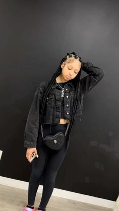 Outfit Ideas Essentials Hoodie, Black Essentials Hoodie Outfit Ideas, Coral Essentials Hoodie Outfit, Black Essentials Hoodie Outfit Black Women, Essential Hoodie Outfits For Black Women, Essentials Outfit, Baddie Clothes, Summer Braids, Hairstyles Updo