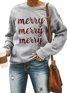 Heart Sweatshirt, Wonderful Time Of The Year, Hipster Fashion, Funny Sweatshirts, Casual Blouse, Casual Pullover, Funny Christmas, Time Of The Year