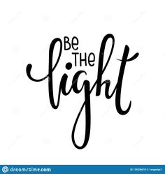 be the light hand lettering on white background