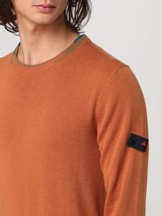 Sweater PEUTEREY Men color Rust Rust Sweater, Sweater For Men, Sweater Men, Mens Green, Rust Color, Green Sweater, Blue Sweaters, Crew Neck Sweater, Neck Sweater