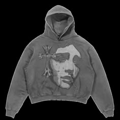 Divine Spirit Premium Hoodie - WorksOfMadness Heavyweight Long Sleeve Hoodie For Fall, Heavyweight Hooded Hoodie For Fall, Heavyweight Long Sleeve Hoodie For Winter, Divine Spirit, Cute Online Clothing Stores, Trendy Hoodies, Dolce E Gabbana, Hoodie Girl