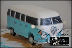 a cake made to look like a vw bus