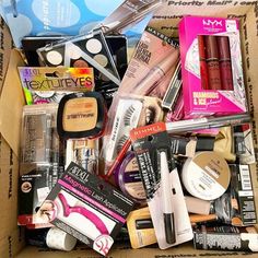 New Large Cosmetics & Beauty Bundle Comes With 15 Pieces Most Items Are Standard / Full Size Includes A Great Variety Items You Can Receive Are: Eyeshadows, Lipstick, Gloss, Mascara, Designer Perfumes, Bath Bombs, Hair Products, Bath & Body Products & More! Bundle Is Put Together By Me No Duplicates You May Receive Items Shown In Photos Along With Other Items Not Pictured. Ships Fast - Bundle To Save! Mixed Makeup, Designer Perfumes, Ulta Beauty Makeup, Wholesale Makeup, Lipstick Gloss, Beauty Bundle, Perfume Design, Skin Care Solutions, Pedicure Tools