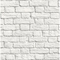 a white brick wall with no mortars