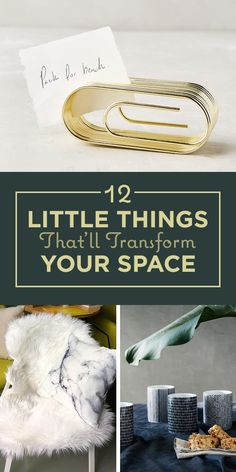 the top ten things that transform your space