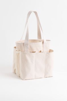 Cotton Canvas Shopper - Light beige - Home All | H&M US Sustainability Kids, H&m Home, Dark Khaki, Powder Pink, Garden Tote, Classic Collection, Khaki Green, Light Beige, Fashion Company