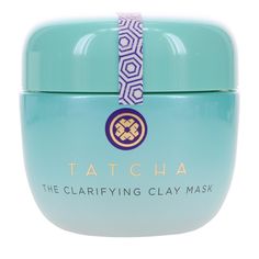 Indulge in a luxurious skincare experience with the Tatcha Clarifying Clay Mask. This innovative mask combines the power of purifying clay with a gentle warming sensation that opens pores and deeply cleanses your skin in just 3 minutes. Say goodbye to dull, congested skin and hello to a smoother, clearer complexion. As you massage this clarifying clay mask onto your skin, watch in amazement as the color shifts from a calming sage green to a soft, warm red. This visual transformation is just the beginning of the magic that this mask will work on your skin. The gentle exfoliation action of the clay removes dead skin cells and reduces pore congestion, leaving your skin looking and feeling rejuvenated. Not only does the Tatcha Clarifying Clay Mask purify and exfoliate, but it also absorbs exce Tatcha The Deep Cleanse Gentle Exfoliating Cleanser, Tatcha Cleansing Balm, Tatcha Moisturizer, Tatcha Skincare Set, Tatcha Skincare, Reduce Pores, Congested Skin, Mud Mask, Clear Complexion