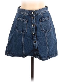 BDG Denim Skirt Size: Small Bottoms - used. 100% Cotton | BDG Denim Skirt: Blue Bottoms - Size Small Blue Denim Skirt, Denim Skirt, Womens Bottoms, Blue Denim, Women Handbags, Skirt, Handbags, Blue, Clothes