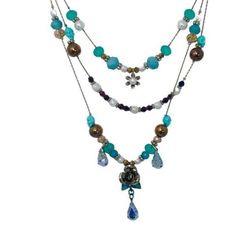 Betsey Johnson Teal Patina Pirate Skull Flowers Crystal 3 Tier Chain Necklace 19.5" Introducing The Stunning Betsey Johnson Teal Patina Pirate Skull Flowers Crystal 3 Tier Chain Necklace 19.5", Perfect For Any Fashion-Forward Individual Who Loves To Stand Out From The Crowd. Get Ready To Rock This Playful And Fun Necklace Featuring Pirate Skulls And Teal Patina With Crystal And Flower Accents. Dress Up Your Style With Betsey Johnson's Signature Sparkle And Enjoy The Statement-Making Look. - Bets Heart Cross Necklace, Pink Camera, Skull Flowers, Dog Bling, Betsey Johnson Necklace, Pirate Skull, Mermaid Necklace, Flower Skull, Betsey Johnson Jewelry