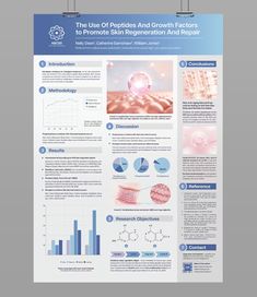 a poster with information about the use of robotics and growth control