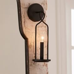 Abelle Sconce - Shades of Light Fireplace Sconces, Vintage Candle Sconces, Friar Tuck, Black Sconces, House Lighting