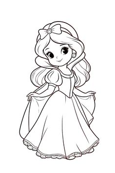 princess aurora coloring pages for kids