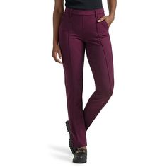 Step into a flattering look with these women's Lee straight-leg pants.Click on this WOMEN'S GUIDE to find the perfect fit and more! Step into a flattering look with these women's Lee straight-leg pants. Click on this WOMEN'S GUIDE to find the perfect fit and more! FEATURES Soft feel 2 slash front pockets and 2 faux back hip pockets Pull-on stylingFIT & SIZING Slim fit Short: 29-in. inseam Average: 31-in. inseam Tall: 33-in. inseam Midrise sits on the high hip Fitted through the hip and thigh Str High Hips, Slim Fit Shorts, Bottom Clothes, Work Pants, Straight Leg Pants, Bottoms Pants, Leg Pants, Gender Female, Womens Bottoms