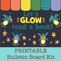 the printable bulletin board kit for children to learn how to read and use it