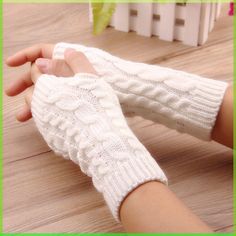 in stock Arm Crocheting, Long Fingerless Gloves, Soft Gloves, The Mitten, Wool Gloves, Wool Mittens