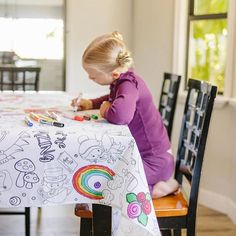 Fantasy Magical Washable Coloring Cloth Tablecloth Kid Table Cloth Party Activity Sheet Reusable Children's Table Cover Coloring Tablecloth - Etsy Coloring Tablecloth, Coloring Party, Thanksgiving Time, Childrens Table, Washable Markers, Coloring Activity, Party Details, Tablecloth Fabric, Fun Treats