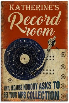 Vintage Retro Vinyl Lover Poster, Personalized Vinyl Record Room Poster, Because Nobody Asks To See Your Mp3 Collection Poster No Frame, Customized Canvas For Music Lover Vinyl Record Room, Find Your Soul, Record Room, Funny Bathroom Art, Lose Your Mind, Funny Bathroom, Bathroom Art, Your Soul, Vinyl