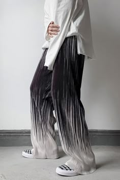 Loose Tie Dye Pleated Men Pants – Nada Outfit Land Pinterest Dress, Fluid Fashion, Character Designing, Loose Tie, Streetwear Ideas, Pants Collection, Gender Fluid, Cloth Design, Fairy Dresses